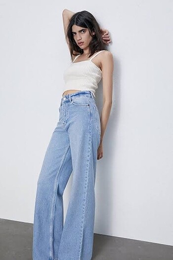 Zara wide leg jean