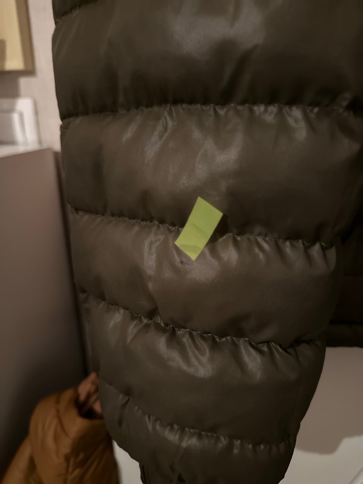 North of navy Erkek sisme Mont defolu - Görsel 4