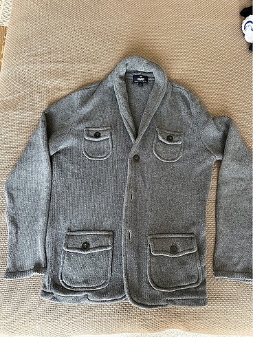 l Beden Mavi jeans erkek ceket hirka
