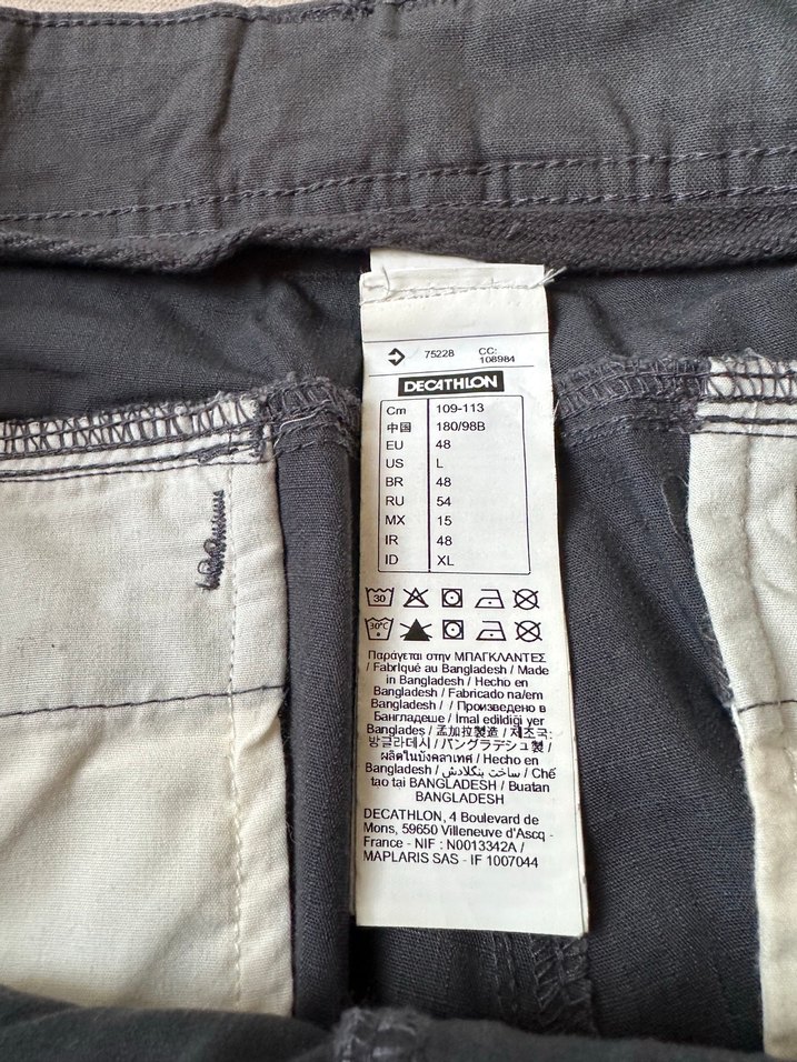 Decathlon erkek kargo sort - Görsel 4