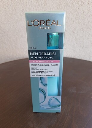 L'oreal Paris Nem Terapisi Aloe Vera Suyu (Kuru ve Hassas Ciltle