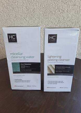 HC Care Aydınlatıcı Peeling Jel (150 ml)ve MicellarTemizleme Suy