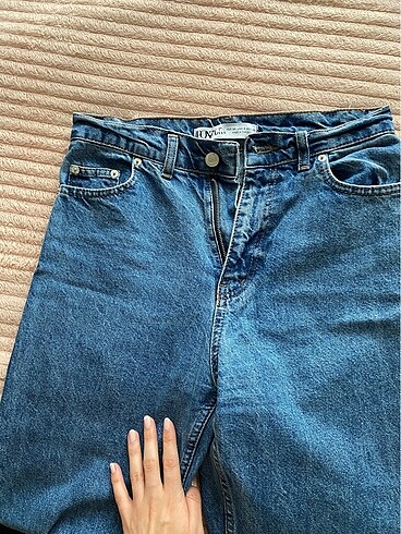 36 Beden mavi Renk Pantolon