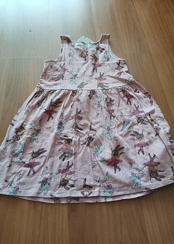H&M Kız Çocuk Piliseli Elbise