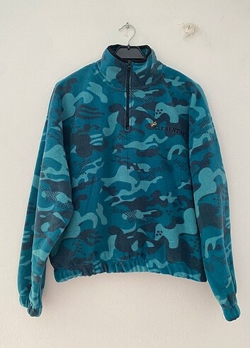 Bershka Polar Crop Sweatshirt 
