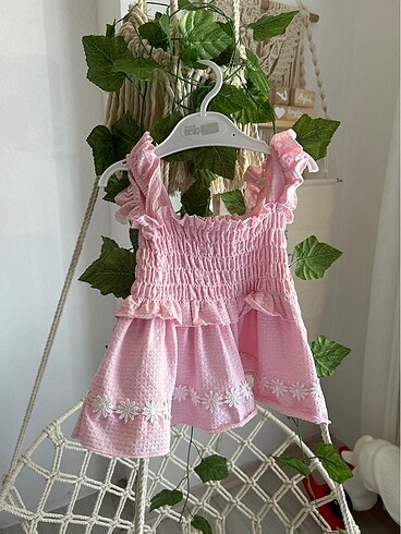 3-6 ay bebek elbisesi