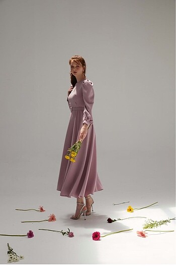 s Beden Yusra Collection prenses elbise