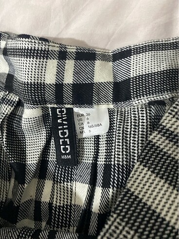 H&M H&M Ekoseli Etek