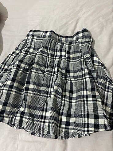 36 Beden H&M Ekoseli Etek