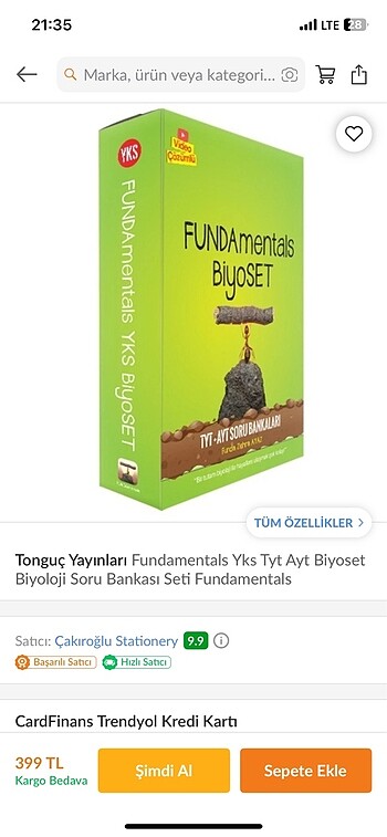 Fundamentals ayt-tyt biyoloji