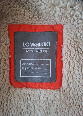 Erkek Çocuk Kırmızı Kapüşonlu Kürklü Kaban - Görsel 2