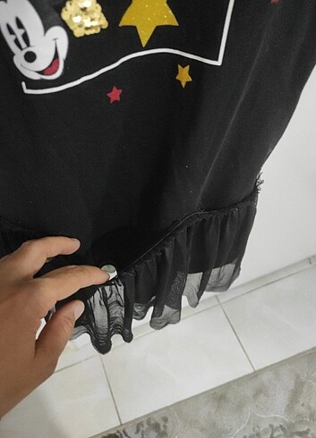 6 Yaş Beden siyah Renk Kız çocuk elbise
