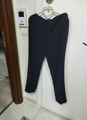 Lacivert kumas pantolon 