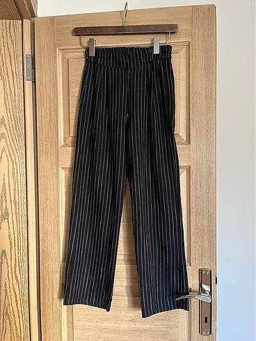 çok şık çizgili pantolon