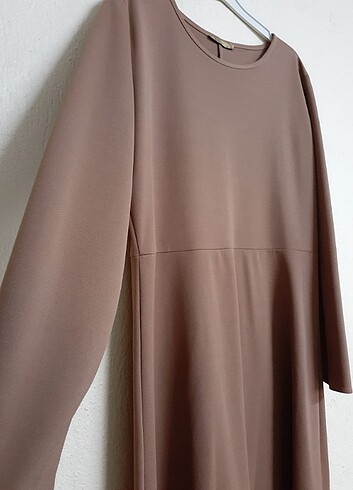xl Beden camel Renk Tesettür elbise