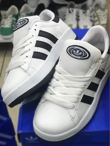 37 Beden Adidas Campus Siyah Taban Unısex Spor Ayakkabı