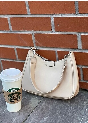 Mango model çift askılı baget çanta 