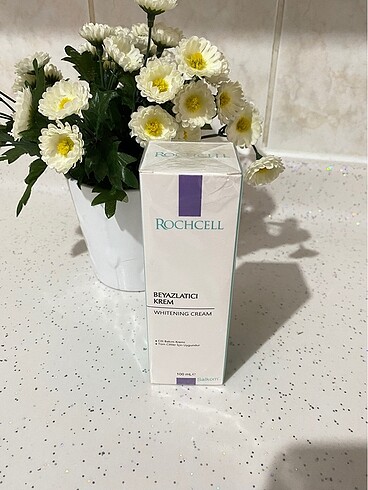 rochcell beyazlarıcı krem 100ml