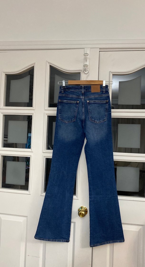 Mavi Normal Boy Kadın Denim Jean - Görsel 2