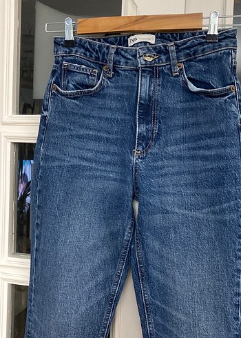 Zara 38 beden mavi bluejean - Görsel 2