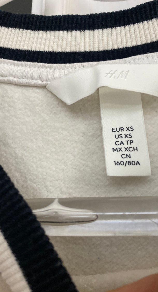 Beyaz Uzun Kollu Baskılı Sweatshirt - Görsel 2