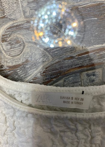 Beyaz Keten Bohem Kadın Atlet - Görsel 3