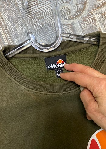 Ellesse Khaki Renkli Kadın Sweatshirt - Görsel 3