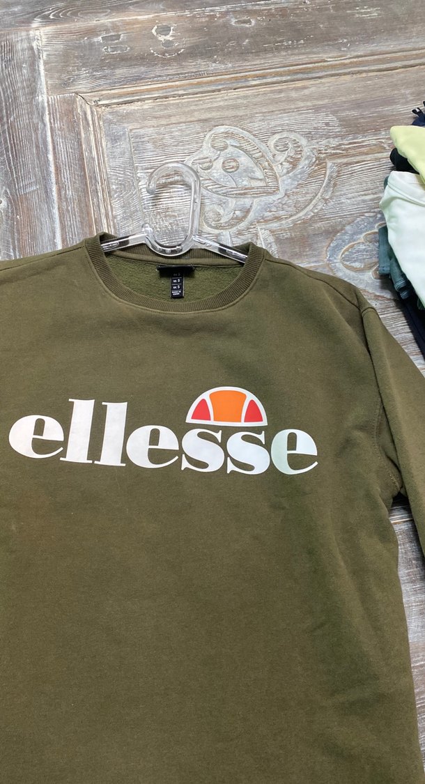 Ellesse Khaki Renkli Kadın Sweatshirt - Görsel 5