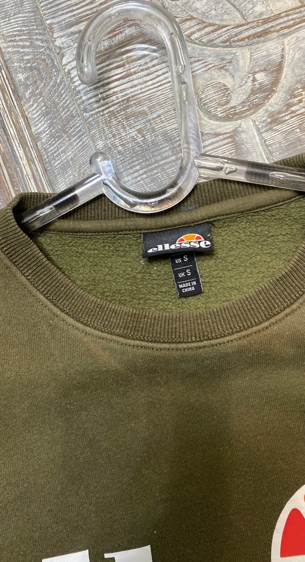 Ellesse Khaki Renkli Kadın Sweatshirt - Görsel 4