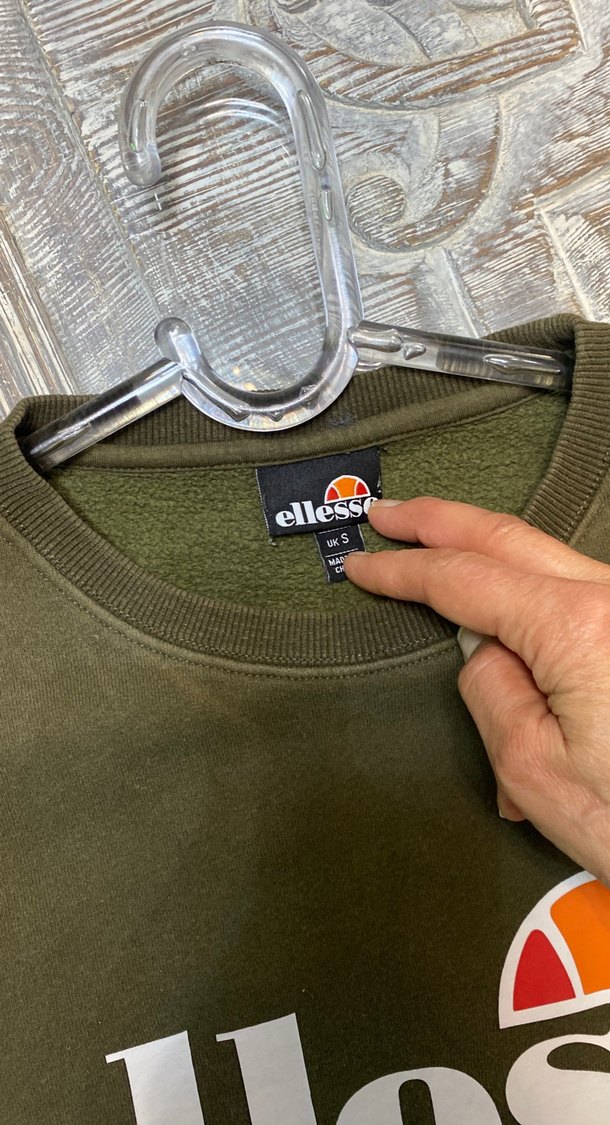 Ellesse Khaki Renkli Kadın Sweatshirt - Görsel 3
