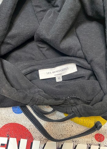 Sweatshirt siyah xs - Görsel 3