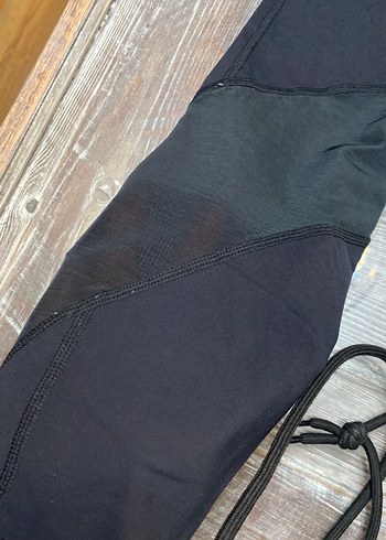 Siyah Spor Kadın Tayt - Görsel 6