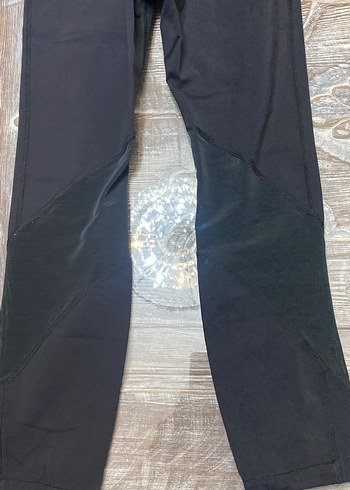 Siyah Spor Kadın Tayt - Görsel 4