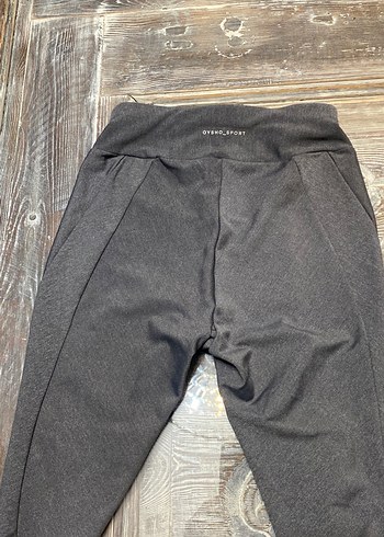 Gri Kadın Pilili Denim Tayt - Görsel 3