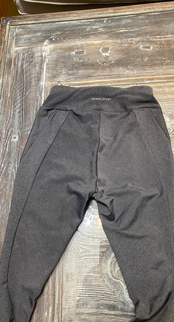 Gri Kadın Pilili Denim Tayt - Görsel 3