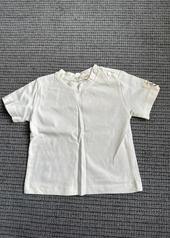 Beyaz Bebek Kısa Kollu Atlet - Görsel 2