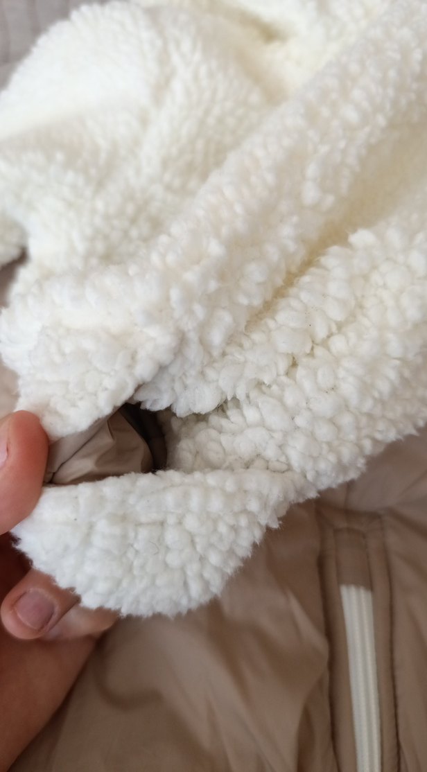 Bebek Kapüşonlu Kahverengi Tulum - Görsel 3