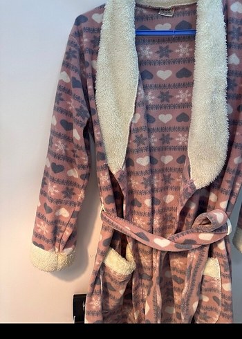 Bohem Tarzda Uzun Bağcıklı Kadın Bornoz - Görsel 3