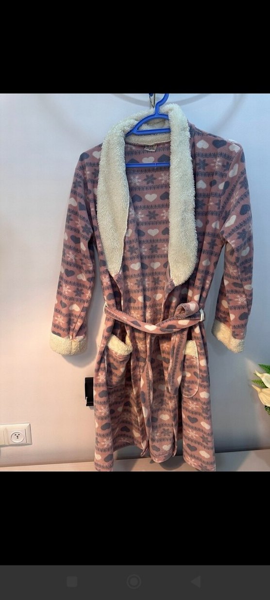 Bohem Tarzda Uzun Bağcıklı Kadın Bornoz - Görsel 2