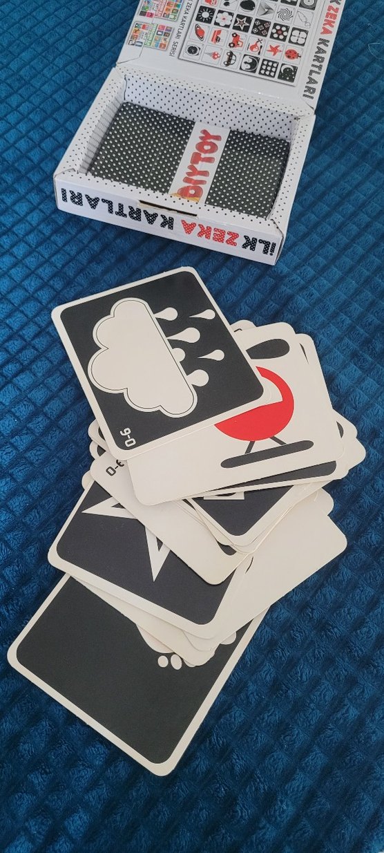 İlk Zeka Kartları - Beyaz ve Siyah - Görsel 2