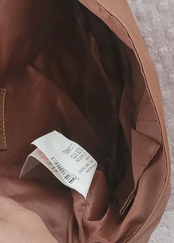 taba Deri Kadın Çanta Fermuarlı - Görsel 4