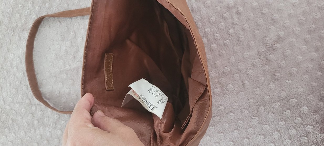 taba Deri Kadın Çanta Fermuarlı - Görsel 4