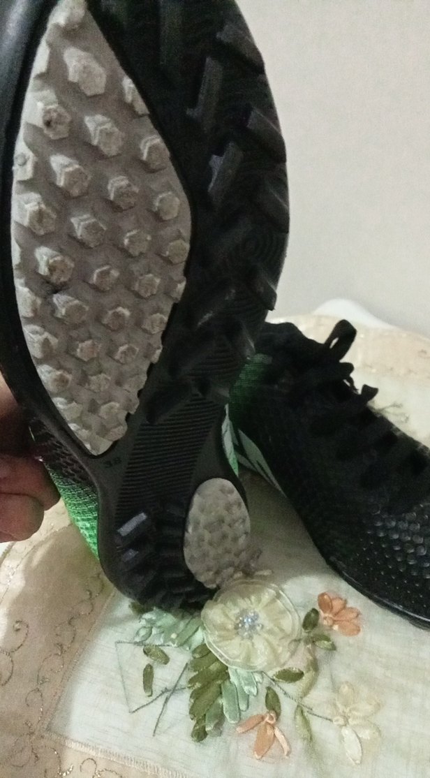 Yılan Desenli Yeşil Erkek Futbol Ayakkabısı - Görsel 4