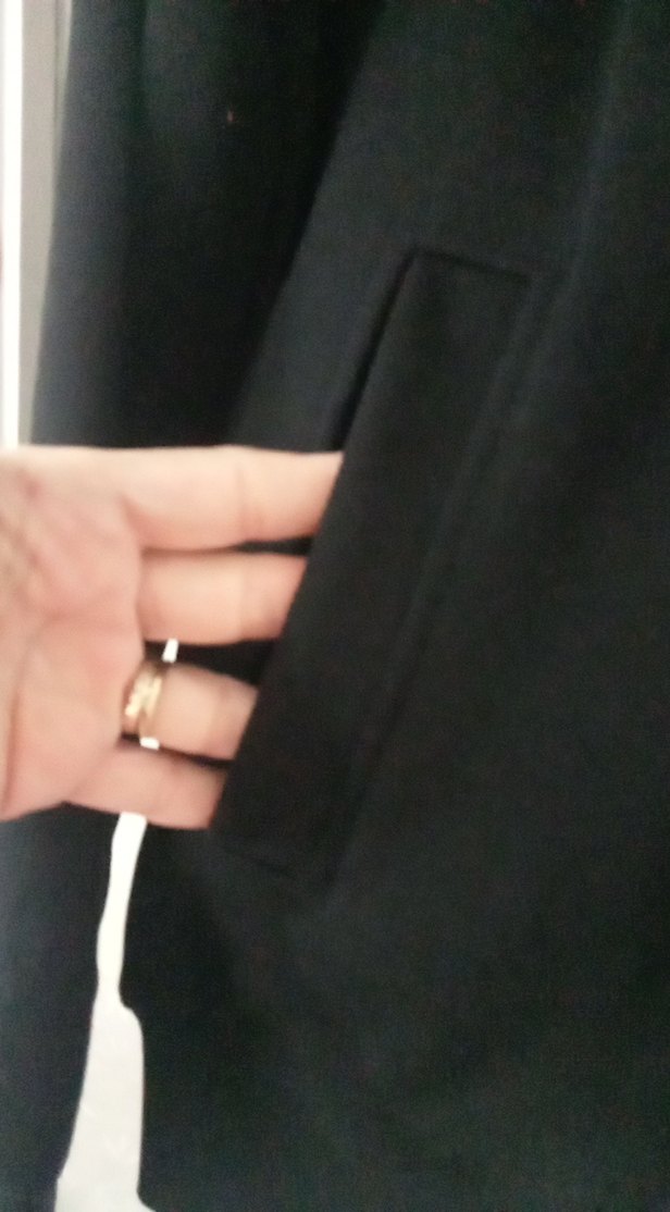 Erkek Siyah Fermuarlır Sweatshirt - Görsel 5