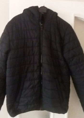 Erkek Çocuk lercivert Fermuarlı Mont - Görsel 3