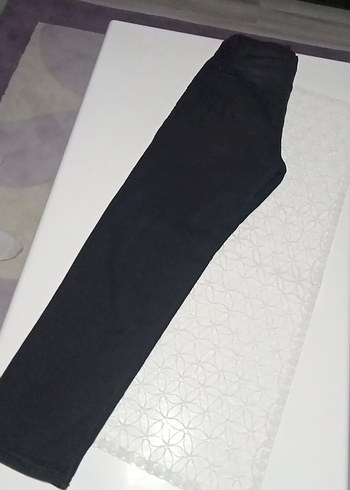 Erkek Çocuk Siyah Regular Fit Likralı Denim Pantolon - Görsel 5