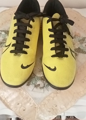 Sarı Erkek Çocuk Sneakers Siyah Detaylı 40 numara