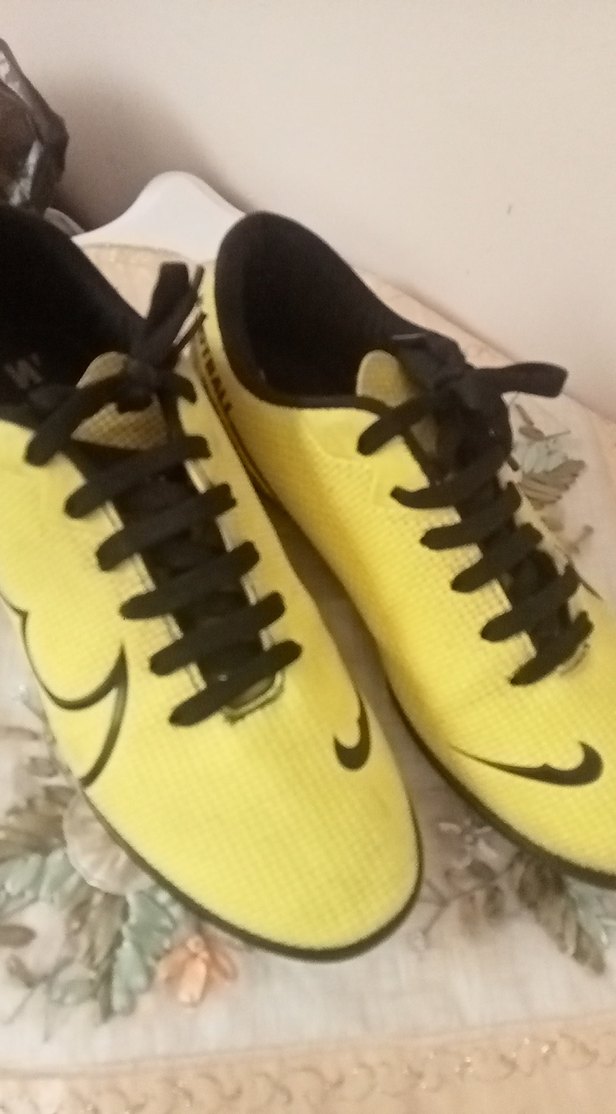 Sarı Erkek Çocuk Sneakers Siyah Detaylı 40 numara - Görsel 4