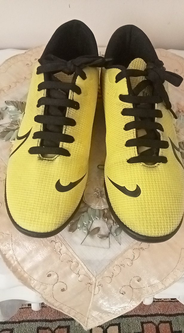 Sarı Erkek Çocuk Sneakers Siyah Detaylı 40 numara - Görsel 2