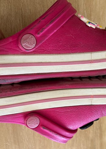 Renkli Kız Çocuk Terlikleri - Cırt Cırtlı - Görsel 6